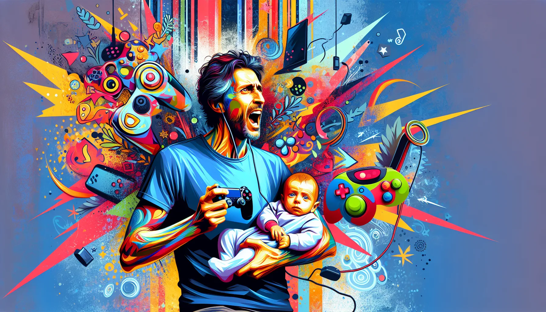Les tribulations des parents exténués entre fatigue et évasion digitale