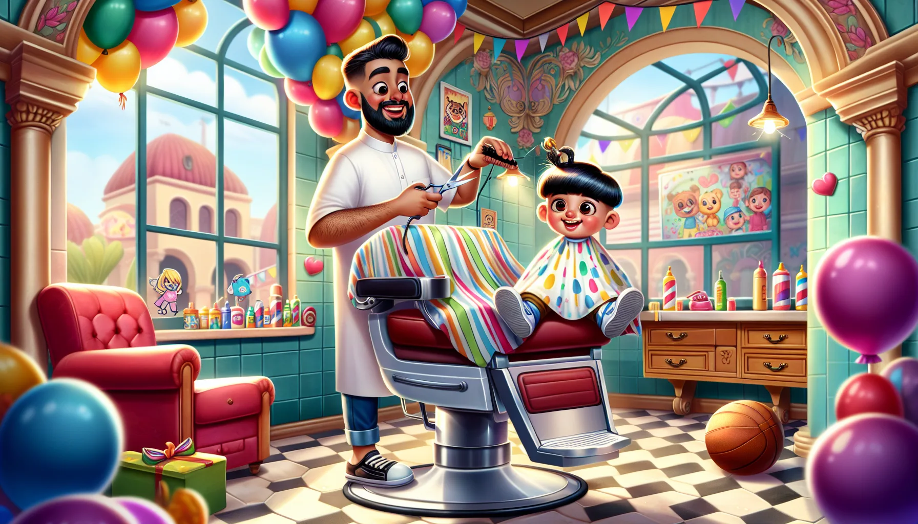 Comment gérer une séance chez le coiffeur pour les tout-petits