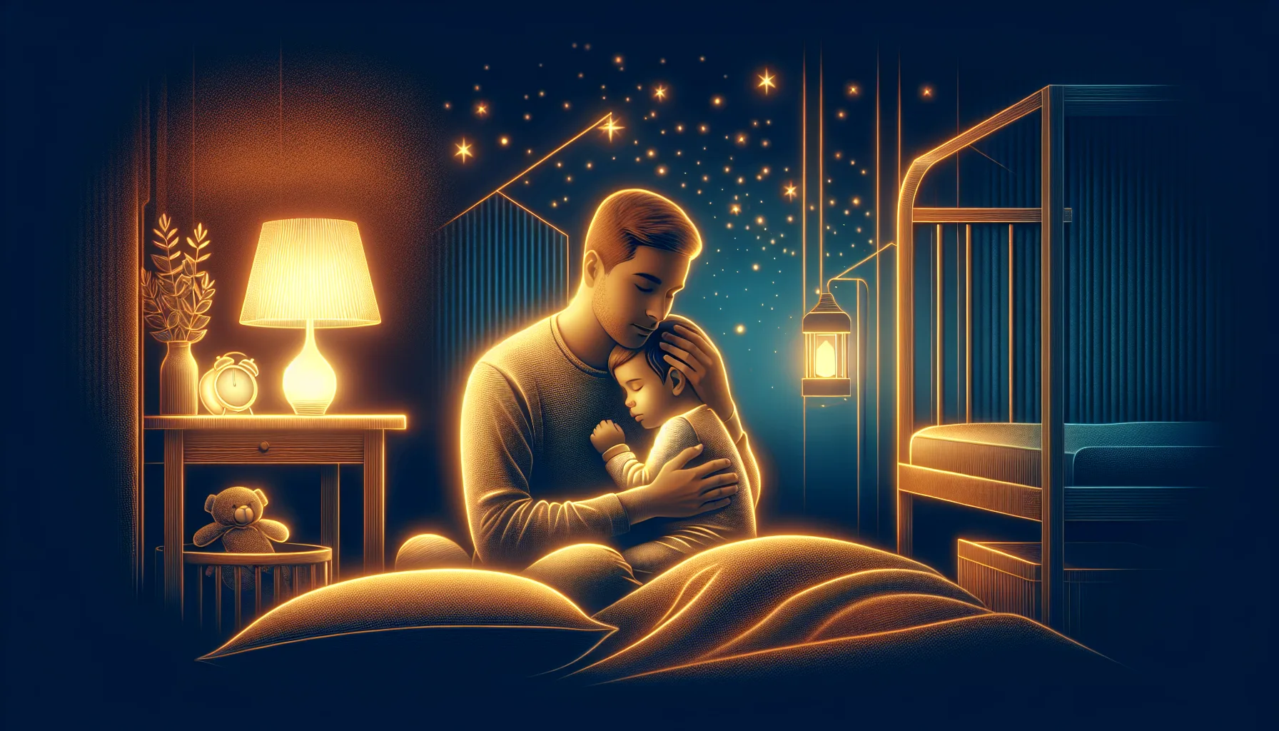 L'angoisse des réveils nocturnes : un marathon psychologique pour les parents