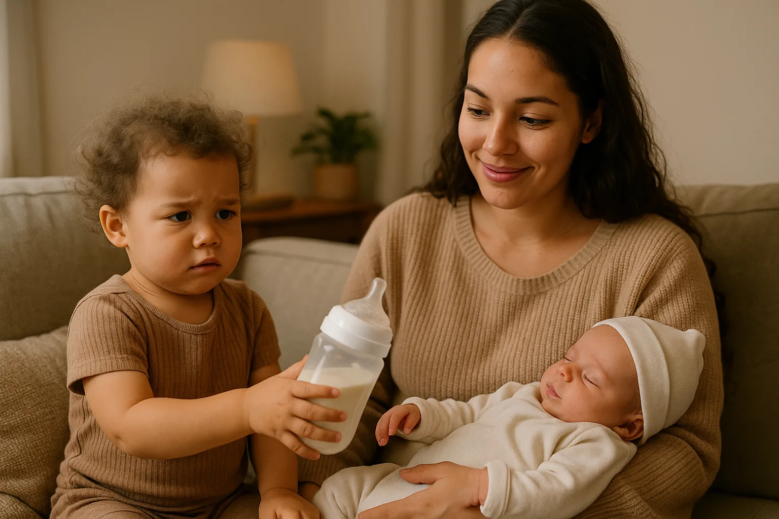 Les défis émotionnels de l'arrivée d'un petit frère ou d'une petite sœur chez les tout-petits