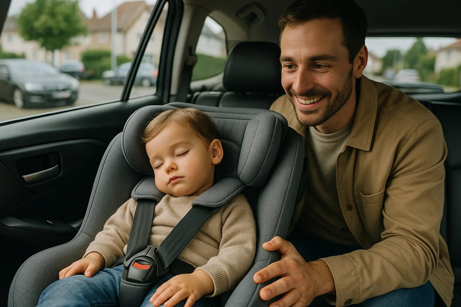 Comment éviter que la tête de votre enfant tombe dans le siège auto pendant le sommeil ?