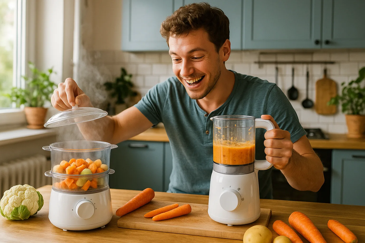 Conseils pour choisir un cuiseur vapeur/mixeur pour pots de bébé