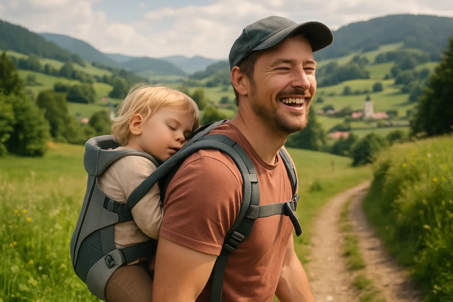 Comment porter confortablement un enfant de 3 ans pendant une balade ?