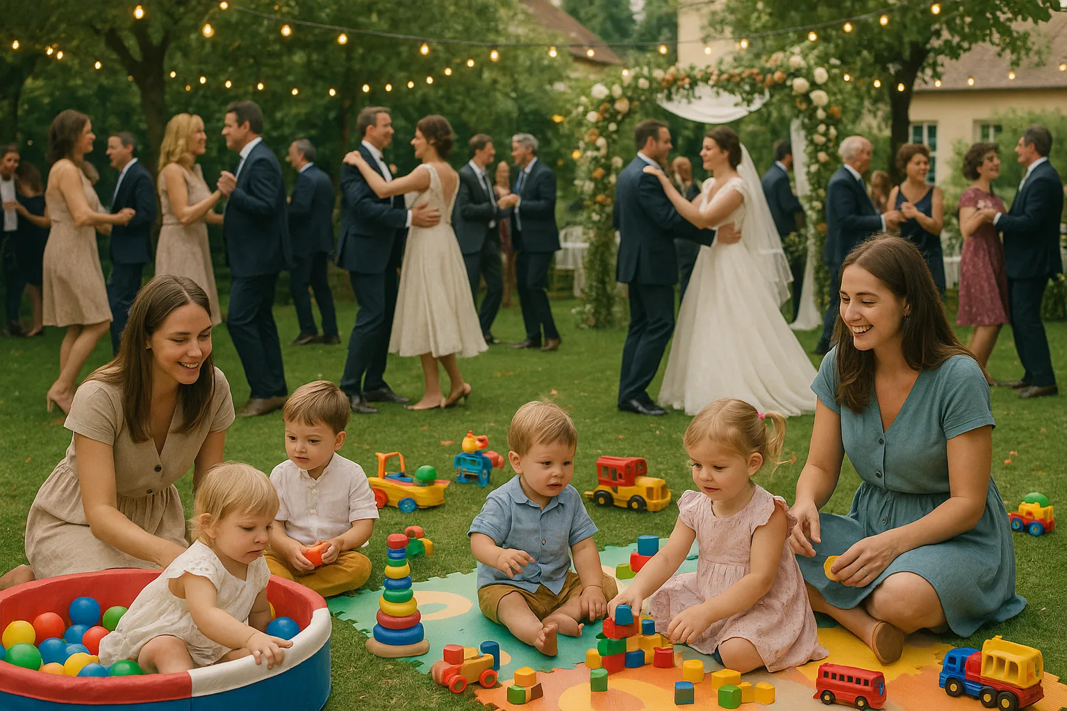 Organiser un événement familial avec le luxe d'un service de babysitting : bonne idée ?