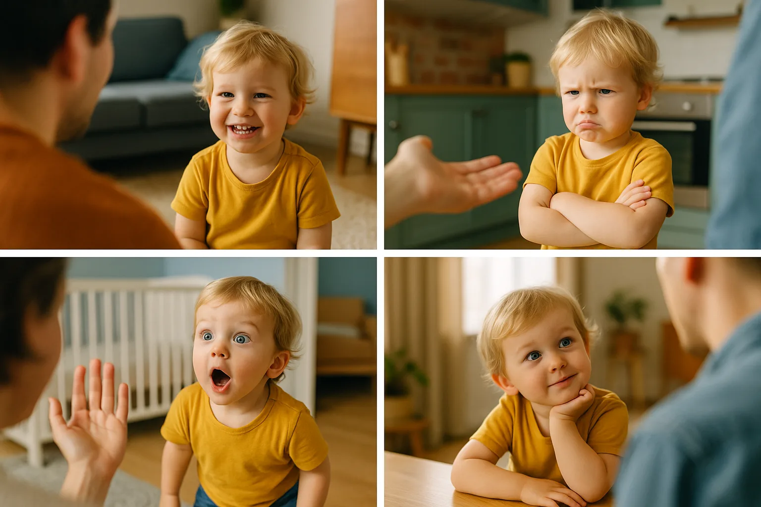 Quand ton enfant de 2 ans se transforme en caméléon humain selon les adultes autour de lui
