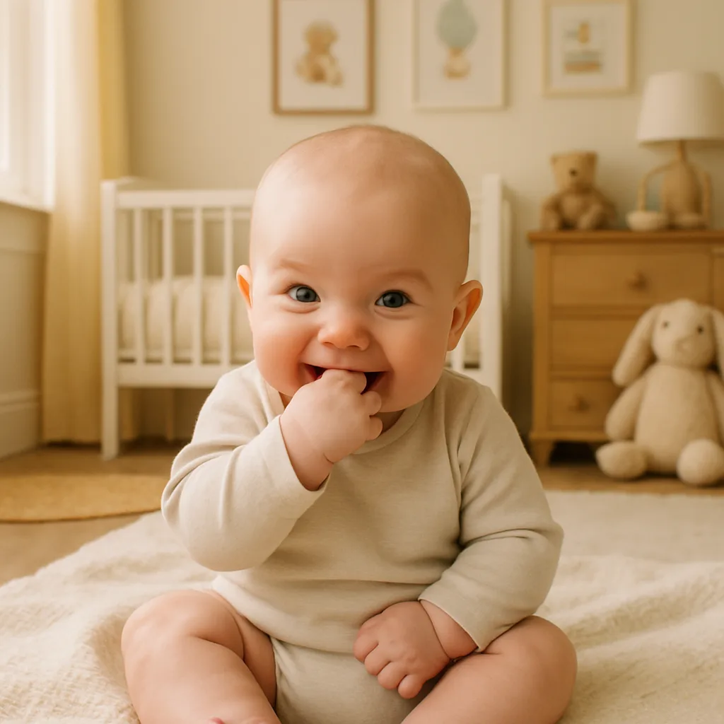 Pourquoi bébé mange ses mains ?