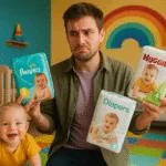 Le casse-tête des tailles de couches pour bébé