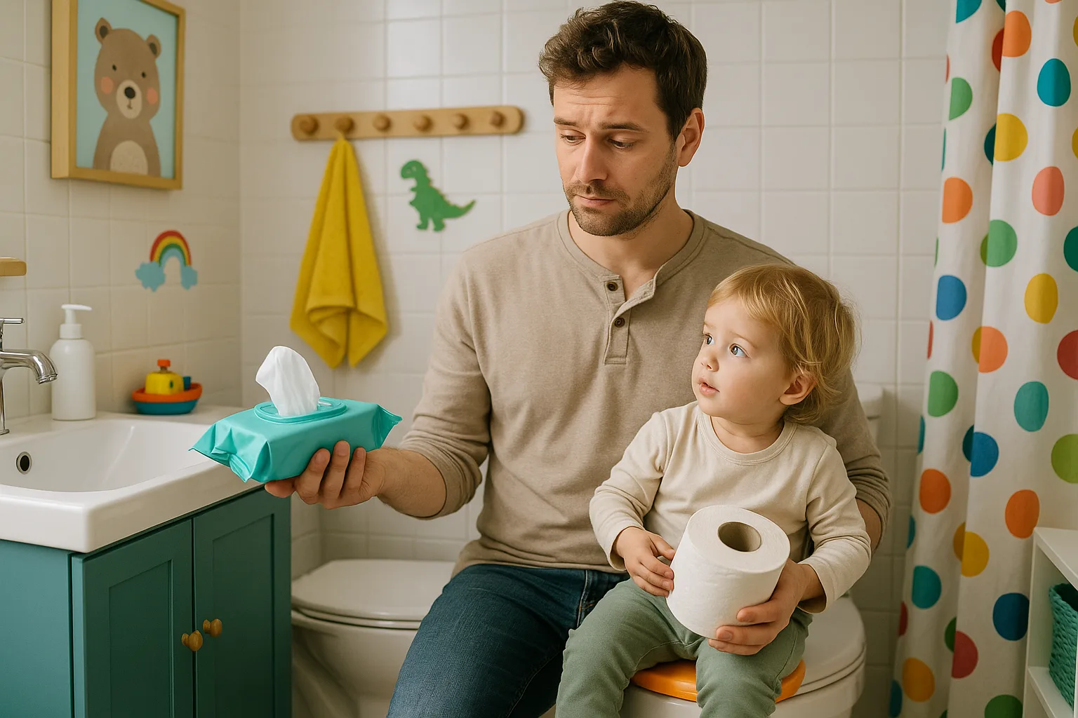 Lingettes ou papier toilette : quel choix pour la propreté des enfants ?