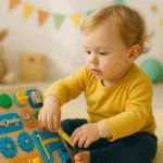 Des idées de jouets pour les bébés accros aux boutons et interrupteurs