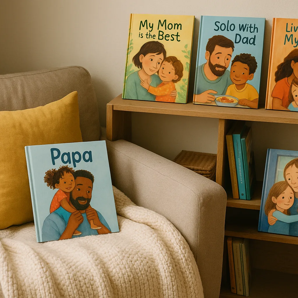 Chercher des Livres avec des Families Monoparentales pour Soulager les Enfants
