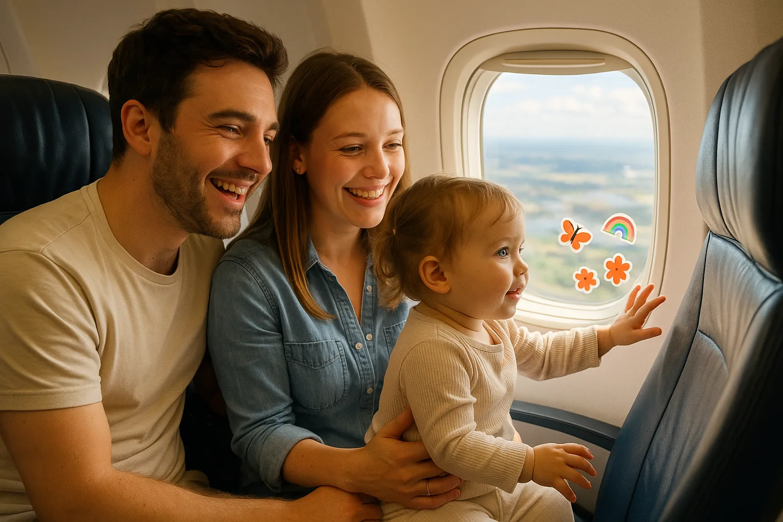 Prendre l'avion avec un enfant de 18 mois : astuces et conseils