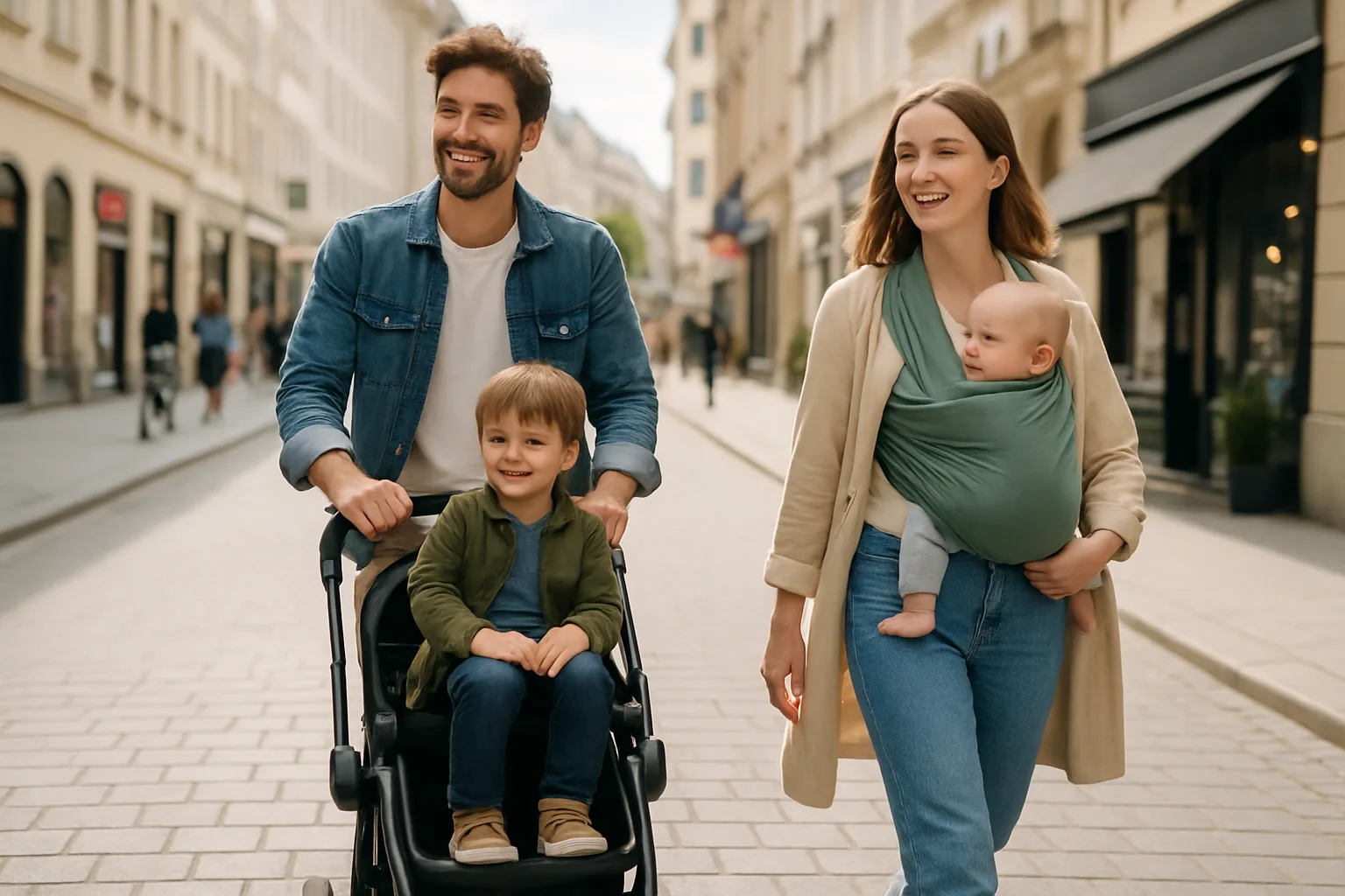 Accessoires poussette efficaces quand on a un deuxième enfant