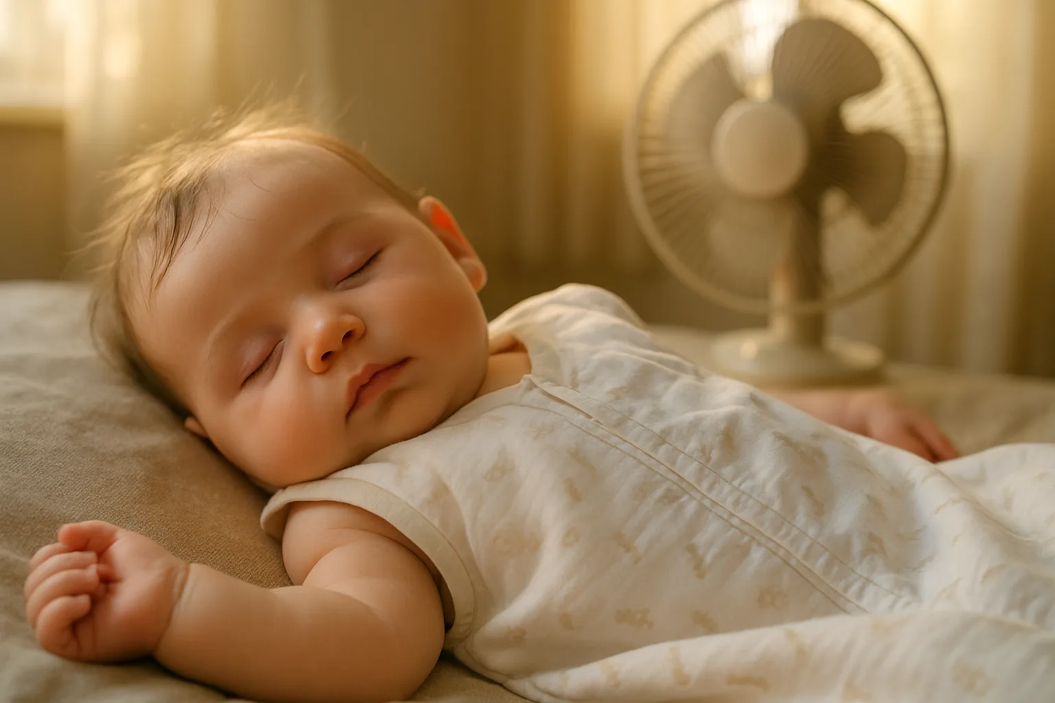 Peut-on laisser un bébé d'un mois dormir sans gigoteuse ?