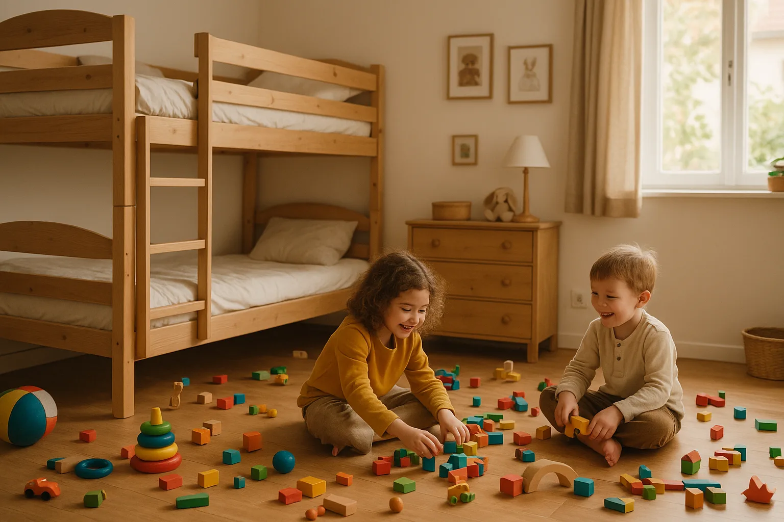 Le débat sur les chambres partagées chez les enfants