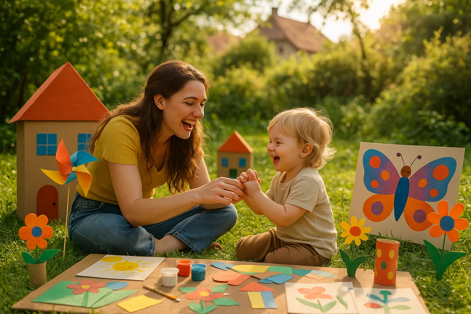 Des idées d'activités pour resserrer les liens avec sa nièce de 3 ans en vacances à la campagne
