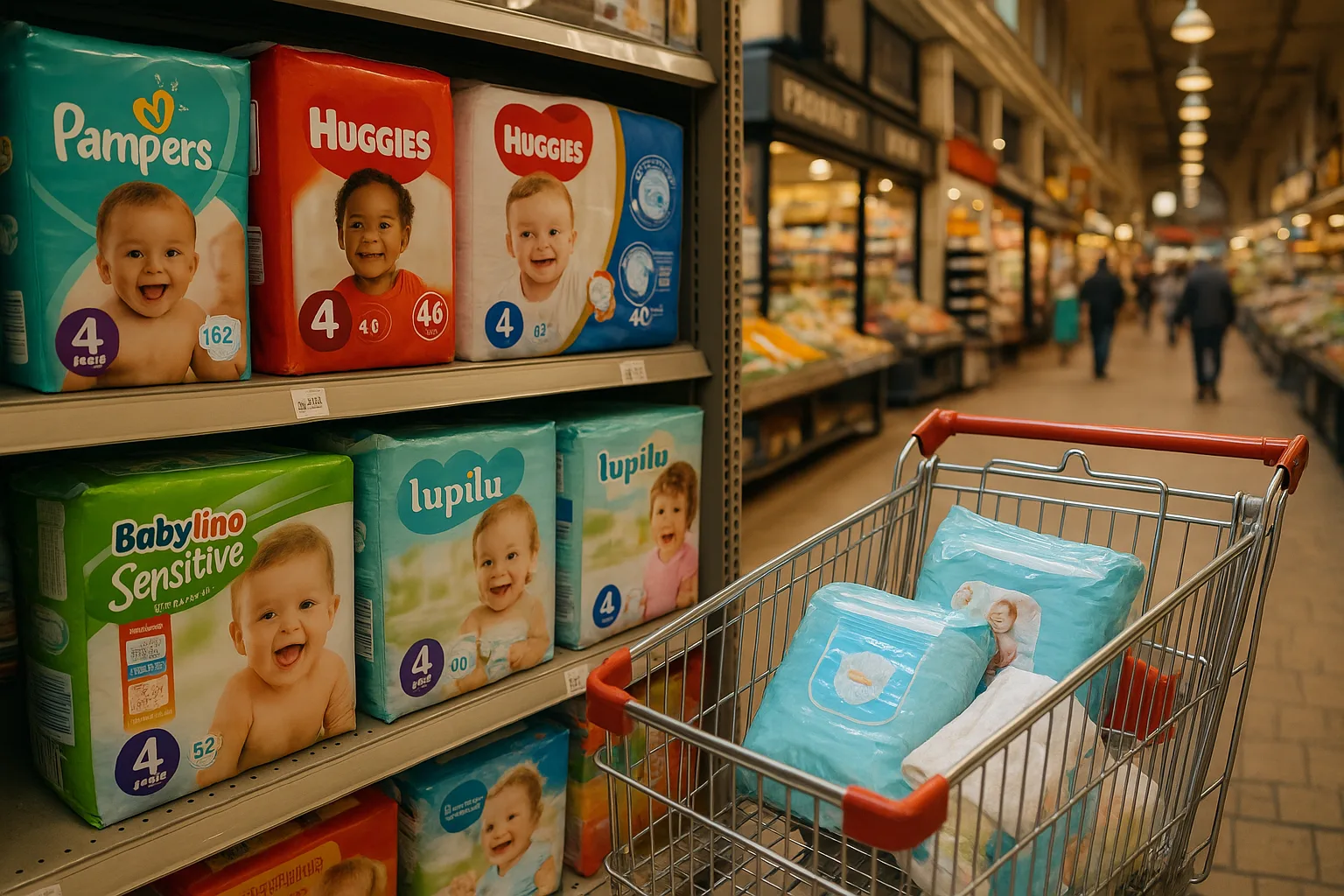Les bons plans couches pour alléger le budget bébé