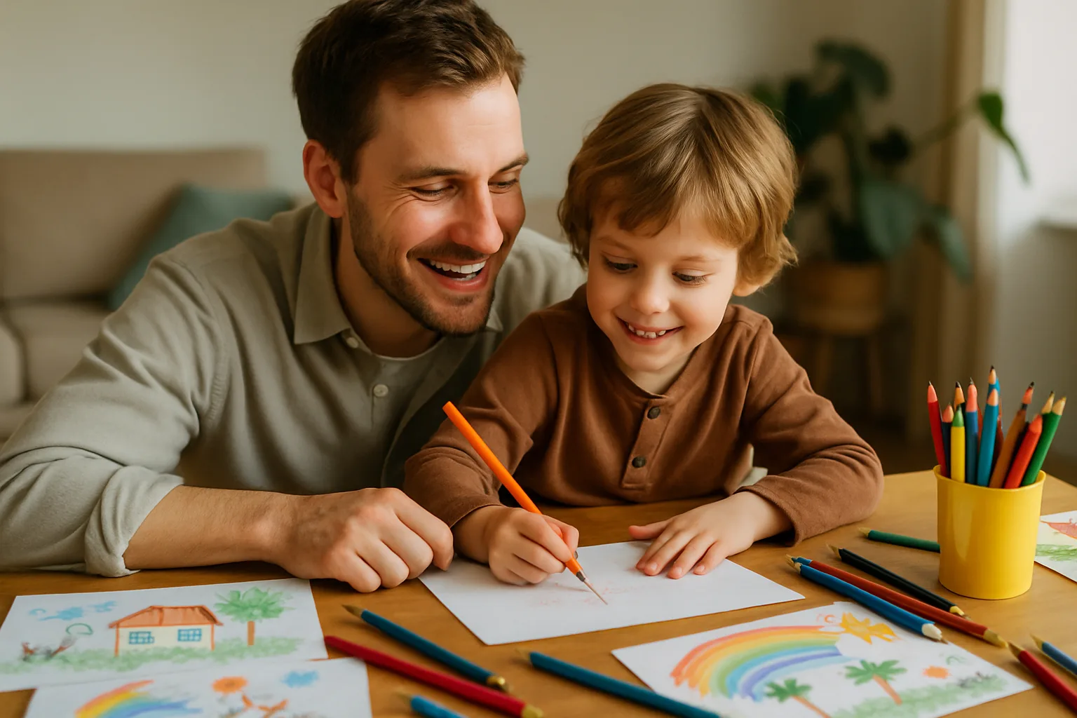 L'importance du soutien parental dans le développement artistique des enfants