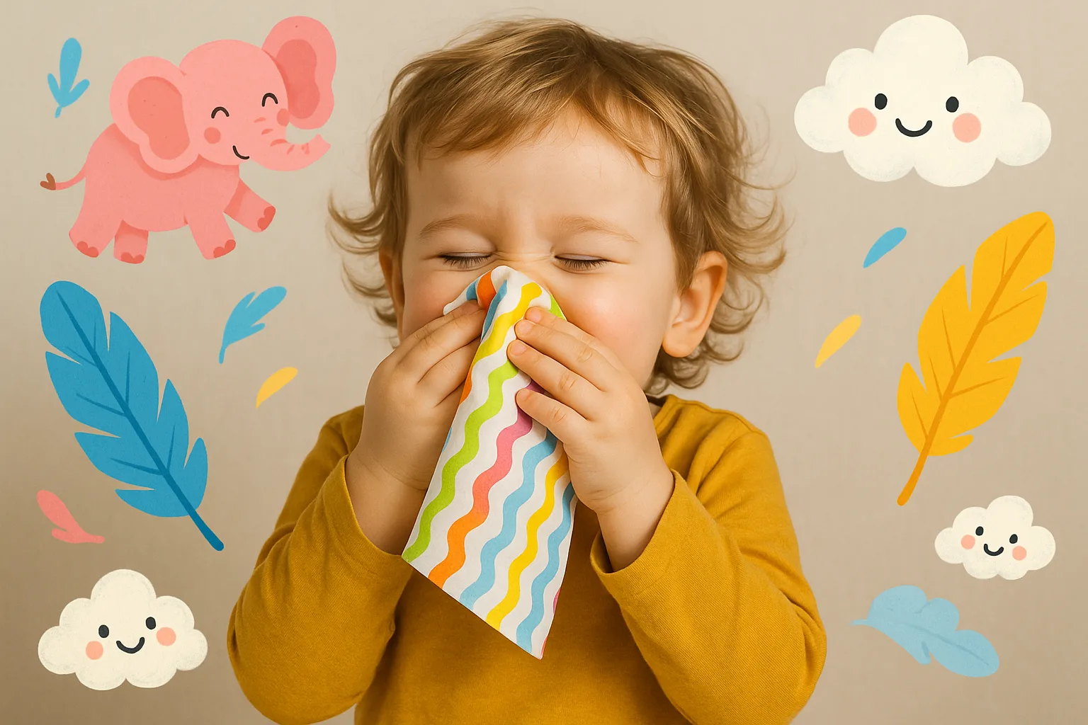 Comment apprendre à un enfant de 5 ans à se moucher ?