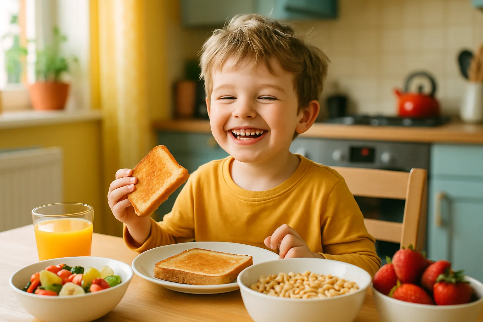 Petit-déjeuner sucré pour les enfants : bon ou mauvais ?