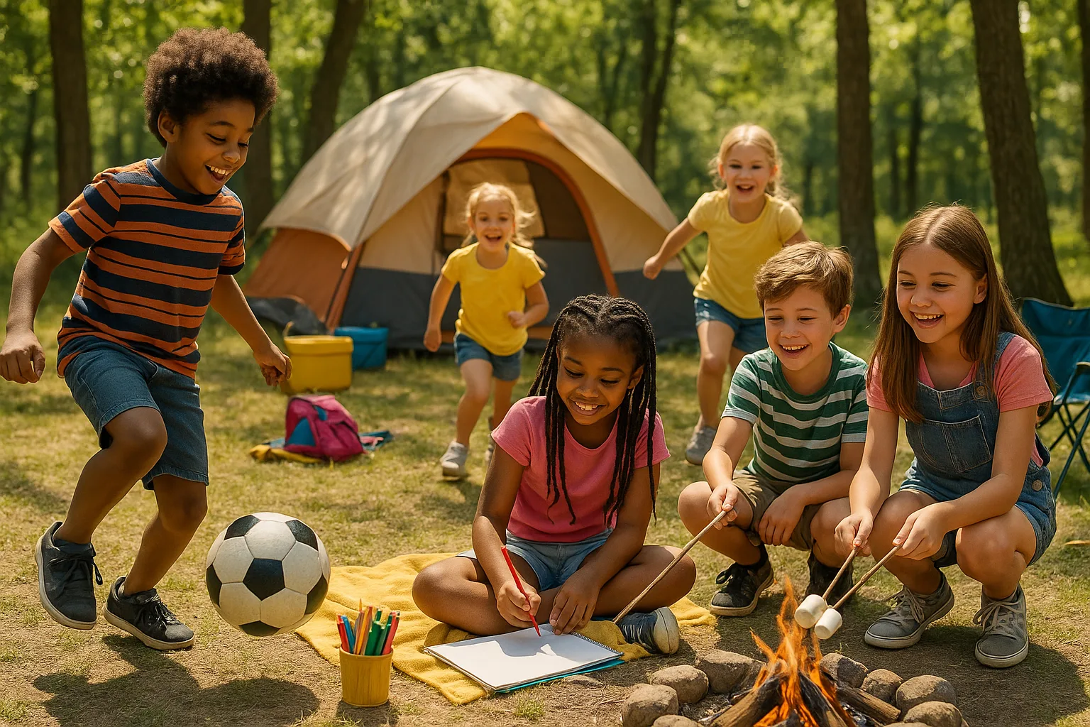 Les colonies de vacances pour enfants de 6 à 11 ans : une bonne idée ?