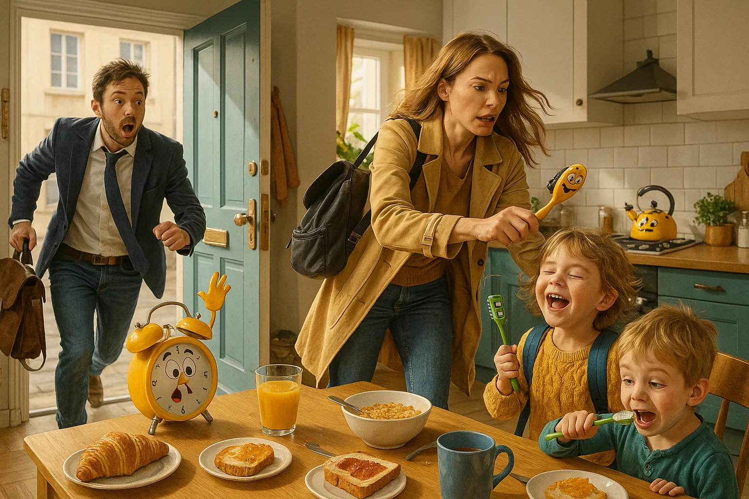 Comment Accélérer la Routine du Matin avec des Enfants : Guide et Astuces