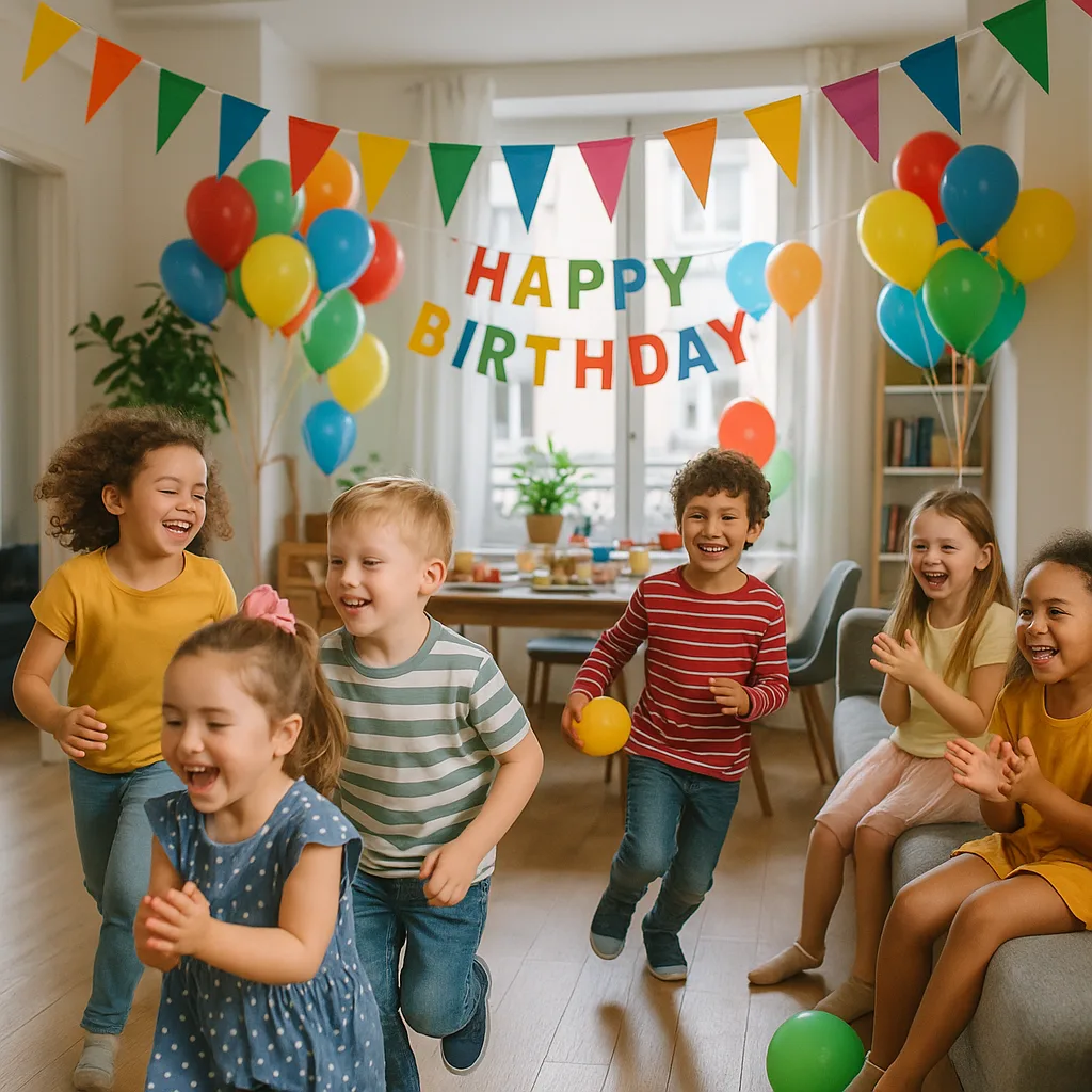 Anniversaire de 6 ans en appartement : célébrer ou s’adapter aux voisins ?