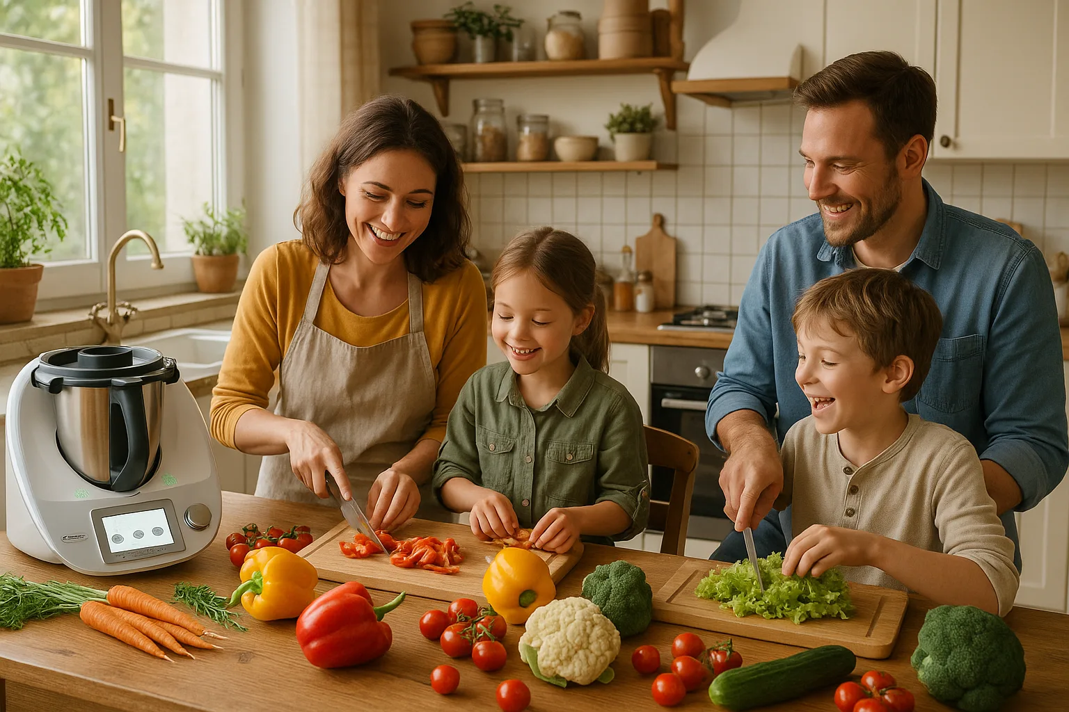 Comment simplifier la cuisine pour les familles au quotidien avec Thermomix