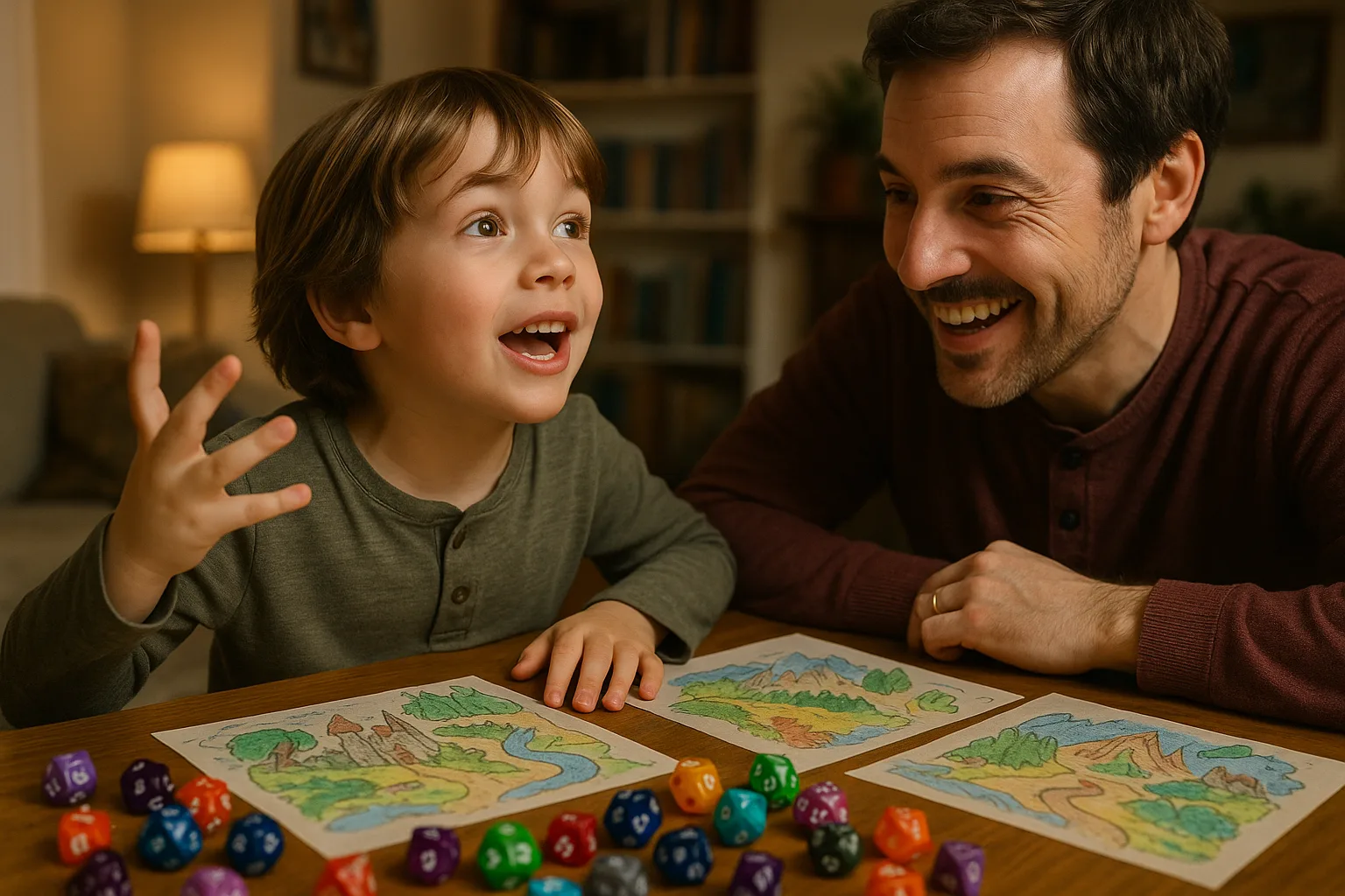 Créer un jeu de rôle pour enfants à partir de leur propre univers fantastique
